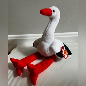 Ty Beanie Baby Stilts the Stork